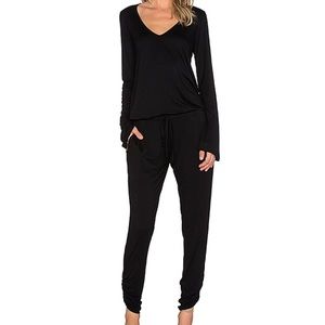 Michael Lauren Rook V Neck Jumpsuit